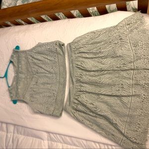 NWOT xhilaration two piece mint green
